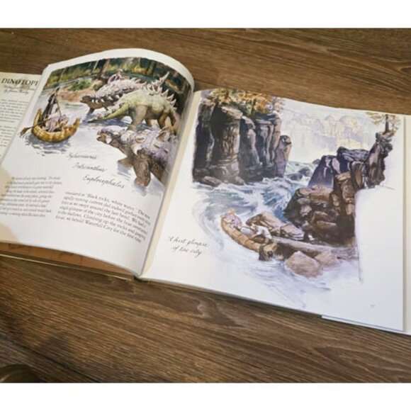 Dinotopia 20th Anniversary Edition 32 New Pages James Gurney Hardcover 1992 2011 - Picture 8 of 16